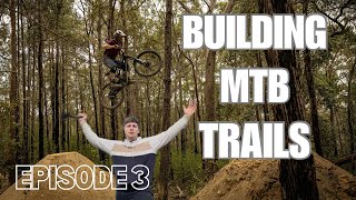 MOUNTAIN BIKE TRAIL BUILDING EP3 [upl. by Herzen]