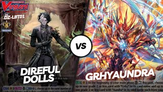 Direful Dolls vs Grhyaundra  Cardfight Vanguard [upl. by Mayram]