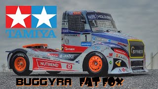 TAMIYA BUGGYRA FAT FOX  Racetruck  TT01 [upl. by Iggam]