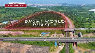 Roadmap to Bhumi World Factory Outlet  Indias First International Standard Factory Outlet Mall [upl. by Cornish]