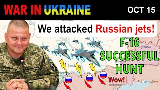 15 Oct Finally SUCCESSFUL F16 MISSION RUSSIAN JETS DOWNED  War in Ukraine Explained [upl. by Einittirb244]