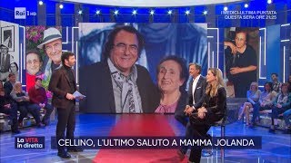 Addio alla mamma di Al Bano  La vita in diretta 11122019 [upl. by Avis]