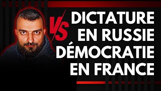 RÉGIME TOTALITAIRE EN RUSSIE VS DÉMOCRATIE EN FRANCE Charbofficiel2 [upl. by Annawad588]