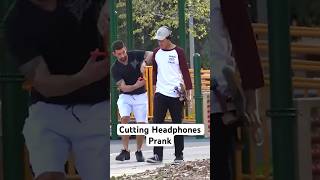 Cutting Headphones Prank JoeySalads Pranks Funny [upl. by Ietta]