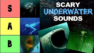 Ranking Real Mysterious Sounds Captured Underwater Based On How TERRIFYING They Are [upl. by Anauq]