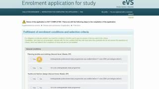 Submission of the enrolment application for the first year of master or doctoral studies in Slovenia [upl. by Ahsehyt]