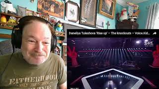 Daneliya Tuleshova  Rise up – The knockouts Voice S04 A Laymans Reaction [upl. by Denman]