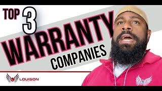 My Top 3 Extended Warranty Companies  Used Cars  New Dealers [upl. by Irama]