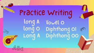 A to Z Steno Alphabet Lesson 15 Letters O Diphthongs OI and OO and Number 0 [upl. by Anej]