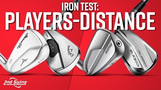 PlayersDistance Irons Comparison  i525 Rogue ST Pro KING Forged Tec Mizuno Pro 225 [upl. by Sirron423]