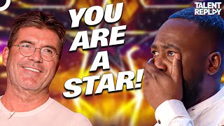 Kojo Anim Gets Simon’s Golden Buzzer  Britain’s Got Talent [upl. by Eerok]