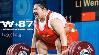 87kg IWF World Cup 2024  Full Session [upl. by Ettie815]