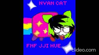 NYAN CAT FNF BUT IN KNDDRDXD STILE JJI HUE [upl. by Merlin]