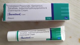 Dermiford Cream Uses  त्वचा रोगों में खास फायदेमंद  ClobetasolLodochlorhydroxyquinoline [upl. by Wheeler]