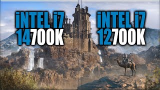 i7 14700K vs 12700K Benchmarks  Tested in 15 Games and Applications [upl. by Aimej]