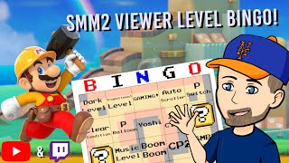 SMM2 Viewer Level Bingo For every bingo Im going to eat a Bean Boozled [upl. by Dorris]