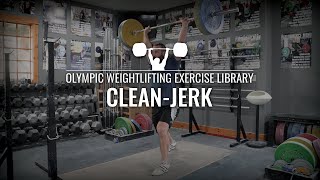 CleanJerk  Olympic Weightlifting Exercise Library [upl. by Elenaj]