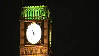 Big Ben Chiming in on New Years Eve [upl. by Novar]