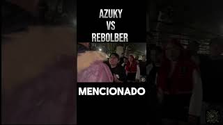 Azuky vs Rebolber batallasdefreestyle redbullbatalladelosgallos azuky fmsméxico freestyle [upl. by Kirshbaum]