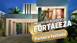 Residência de luxo  Porteira fechada  Condomínio Alphaville Fortaleza 🏠 Energia solar  Poço prof [upl. by Amaryllis652]