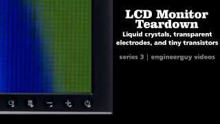 LCD Monitor Teardown [upl. by Onitnatsnoc]