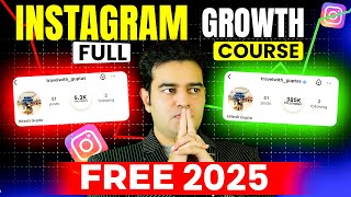 Instagram Growth Course 2025 Full Series in Hindi  Instagram Marketing Full Course instagramcourse [upl. by Tobi87]