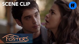 The Fosters  Season 2 Episode 10 Brandon and Callie Kiss  Freeform [upl. by Celestina164]