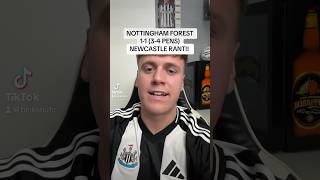 NOTTINGHAM FOREST VS NEWCASTLE 11 PENALTY SHOOTOUT 34 RANT NUFC NEWCASTLE NOTTINGHAMFOREST [upl. by Leynad]