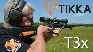 Tikka T3x bolt action rifle review [upl. by Nabroc]