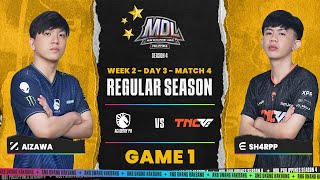 MDL PH S4  W3D3  TLAC VS TNRW  GAME 1 [upl. by Leese]