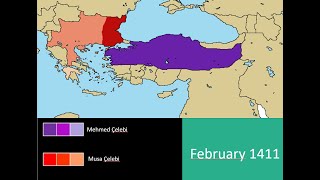 The Ottoman Civil War Every Month [upl. by Drofub]