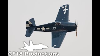 WARBIRDS SOUND UP Hellcat Kittyhawk Corsair Mustang [upl. by Uda]