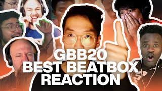 TRUNG BAO  BEST GBB20 Wildcard BEATBOX REACTIONS Mashup [upl. by Valer]