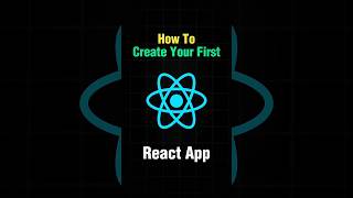 Create your first App using React now🧑‍💻 coding programming 2024 reactjs js javascript appdev [upl. by Naig841]