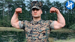 Strongest US Marine  Julian Miguel Arroyo  Muscle Madness [upl. by Nehepts]