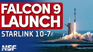 SpaceX Falcon 9 Launches Starlink 107 [upl. by Gnas432]