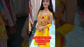 Designer lehengas suits availableonwholesaleaanyadesignerstudio viralreels short exportsurplus [upl. by Ardeen169]