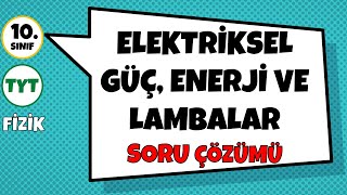 🚫HERKESİN DÜŞTÜĞÜ HATA ⚠️HİÇ BİR YERDE YAZMAYAN PÜF NOKTASI  Elektriksel Enerji ve Lamba Soruları [upl. by Isola]