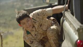 Dr Kang and Captain Yoo get caught in a minefield  Descendants of the Sun Ep17 [upl. by Oinotnaesoj]