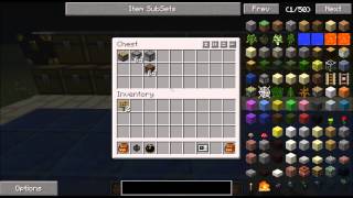 Minecraft sorting system using extra utilites [upl. by Kcirret]