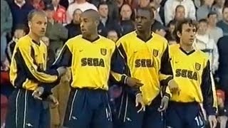 Middlesbrough v Arsenal 200001 HENRY GOAL [upl. by Delija]