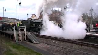 6024 king edward 1 at ludlow and shrewsbury [upl. by Kcirted332]