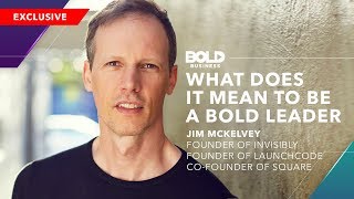 Square Founder Jim McKelvey Discusses the Characteristics that Make a Leader BOLD Subtitled [upl. by Auhsohey]