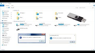 How to fix Windows was unable to complete the format Pen DriveSD Card Hindi [upl. by Melly148]