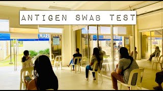 Antigen Swab Test Free Rapid Test Marikina Philippines V036 [upl. by Ahsienak]