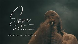 Aina Abdul  Sepi Official Music Video [upl. by Annaihs]