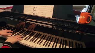 undertale  dogsong piano cover [upl. by Peppard713]