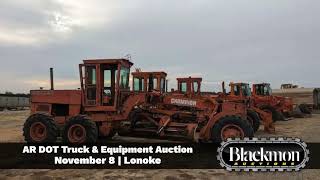 Arkansas Department of Transportation Equipment amp Truck Auction [upl. by Sesiom]