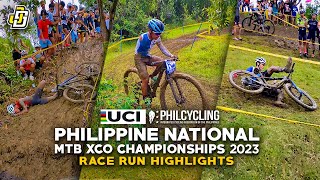 Philippine National MTB XCO Championships 2023  Race Highlights [upl. by Killam]