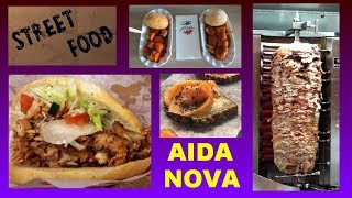 DÖNER ESSEN AUF DER AIDANOVA  STREET FOOD TOUR [upl. by Ailama497]